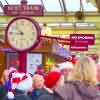 Silsden Singers – singing at Keighley Station in December 2015