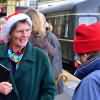 Silsden Singers – singing at Keighley Station in December 2015